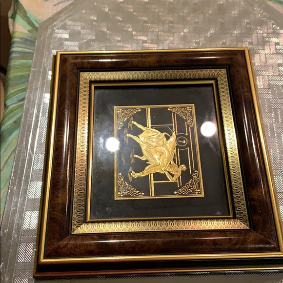 18 KT gold Toreador in frame. - Picture 4 of 5